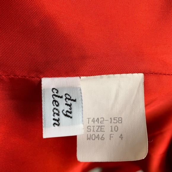 Pendleton red wool blazer size 10 - Picture 5 of 5